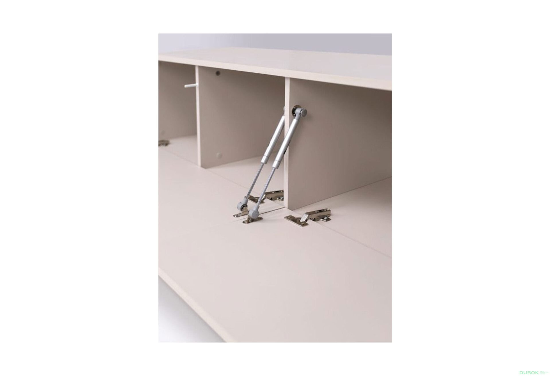 Fotografie 6 - TV stolek 1,75 kašmírový lesk Legs Box