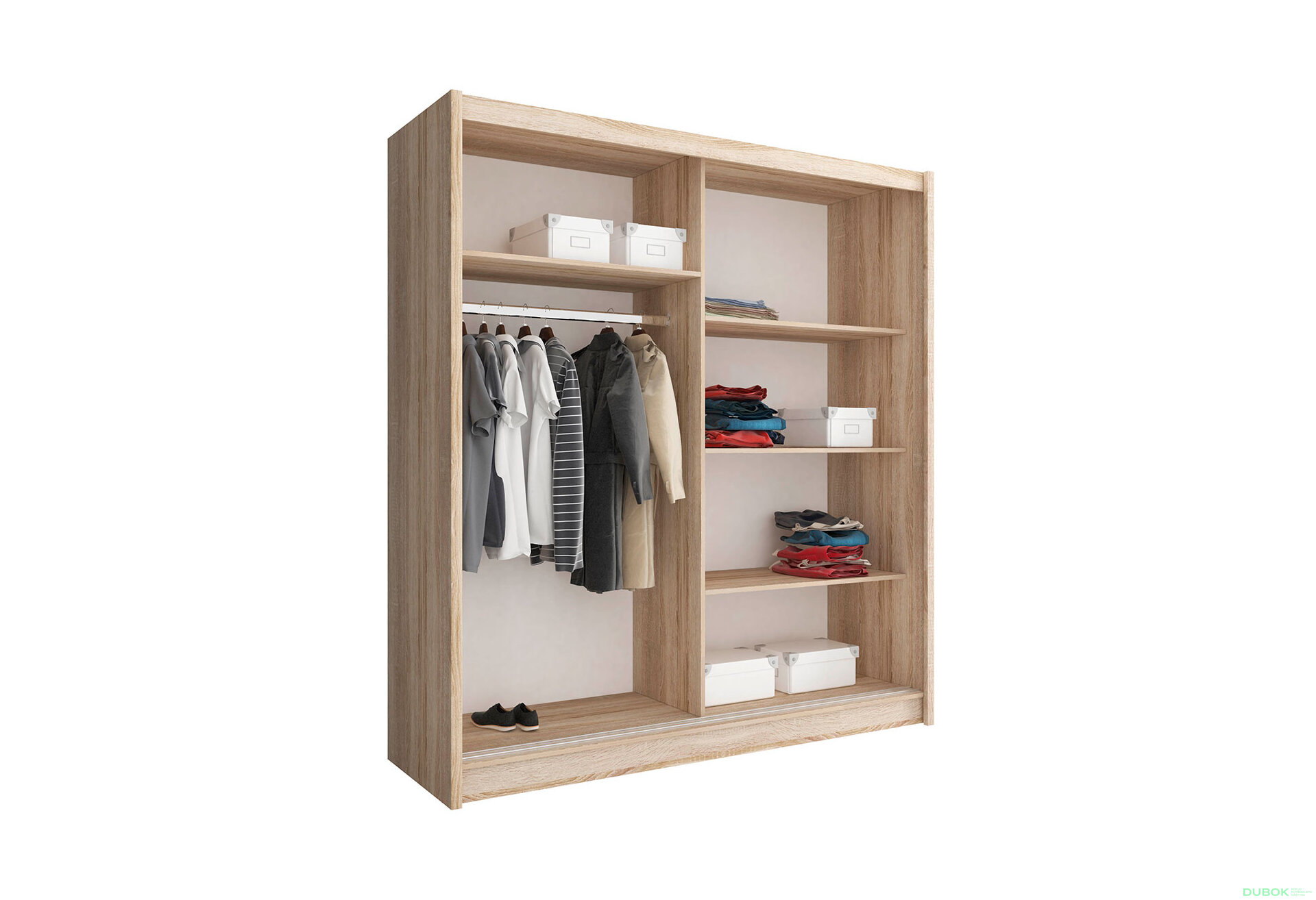 Fotografie 2 - Skříň Maja IV 180 dub sonoma