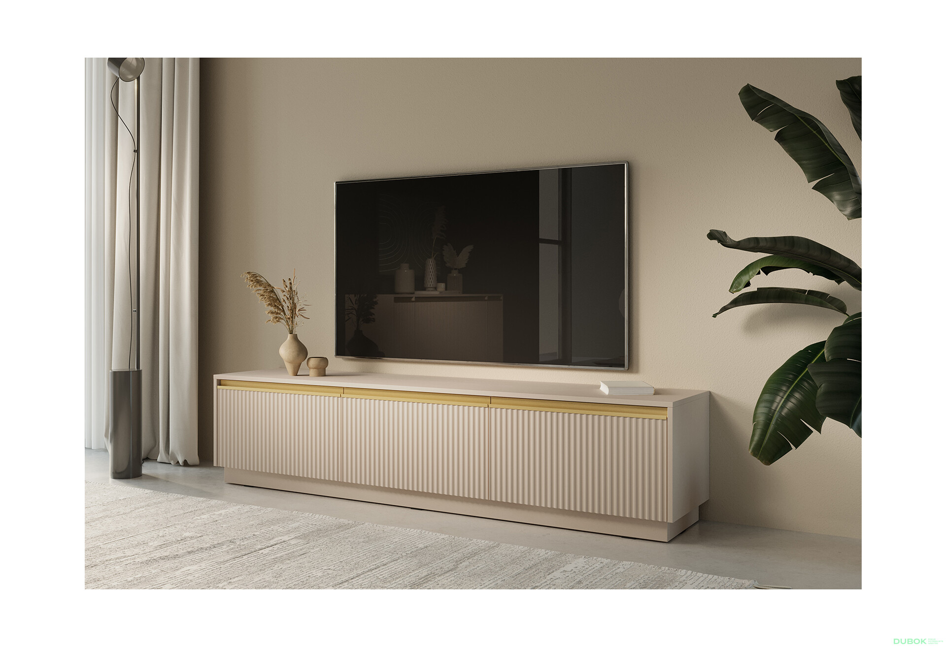 Fotografie 2 - TV stolek RTV-180 béžový Royal