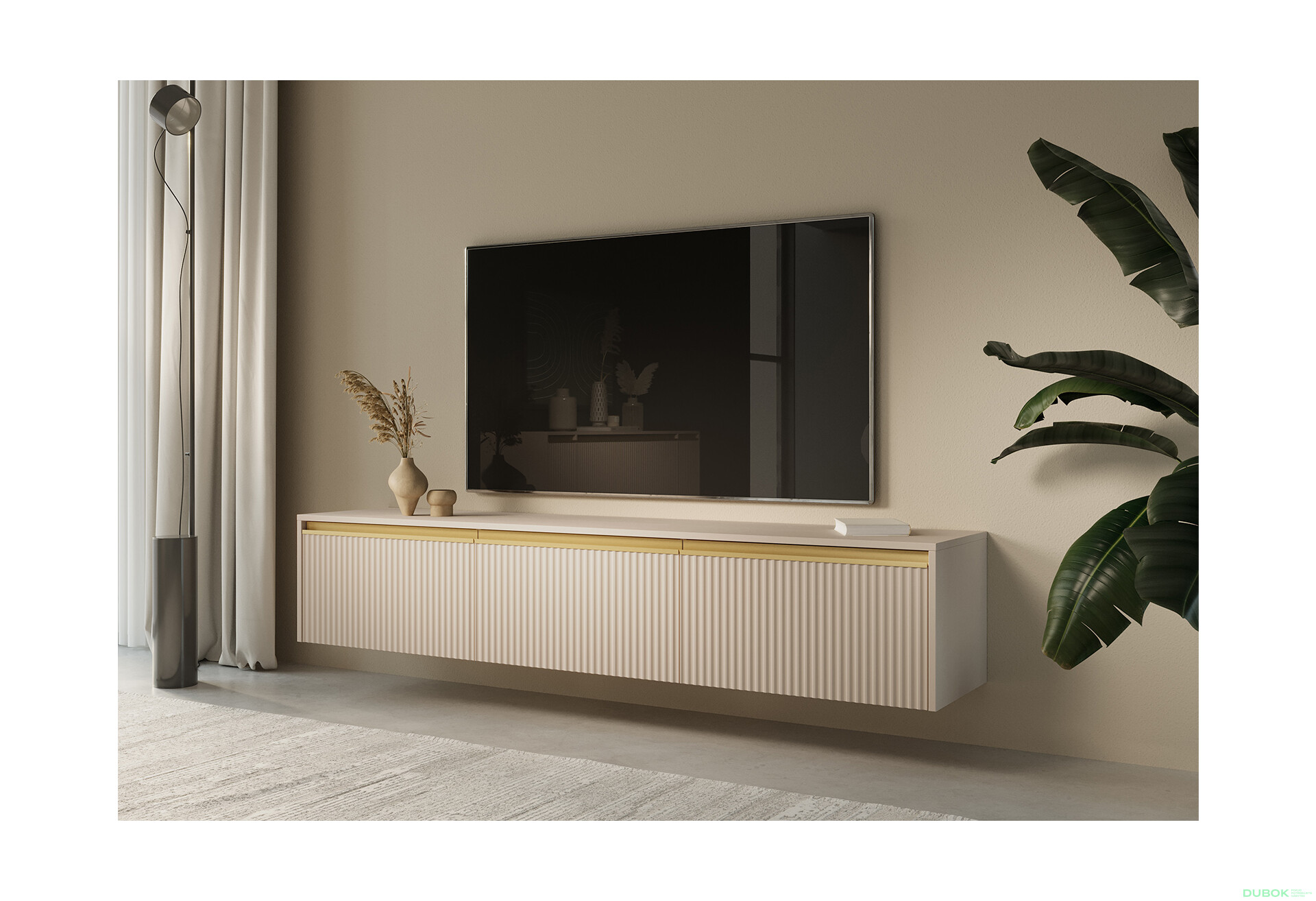 Fotografie 4 - TV stolek RTV-180 béžový Royal