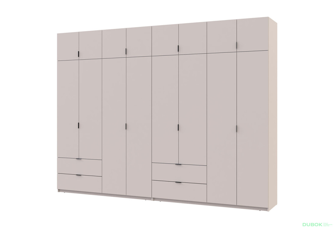 Skříň Lukas 4+4 DT 320 kašmír
