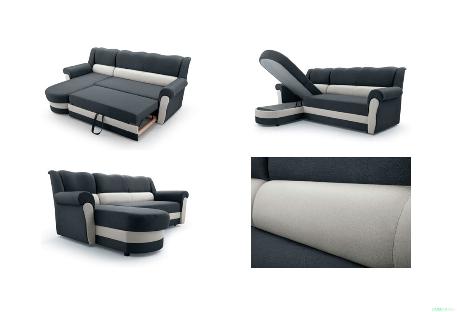 Fotografie 3 - Sedací souprava Bruno D Bahama 36 + Bahama 31 / typ L