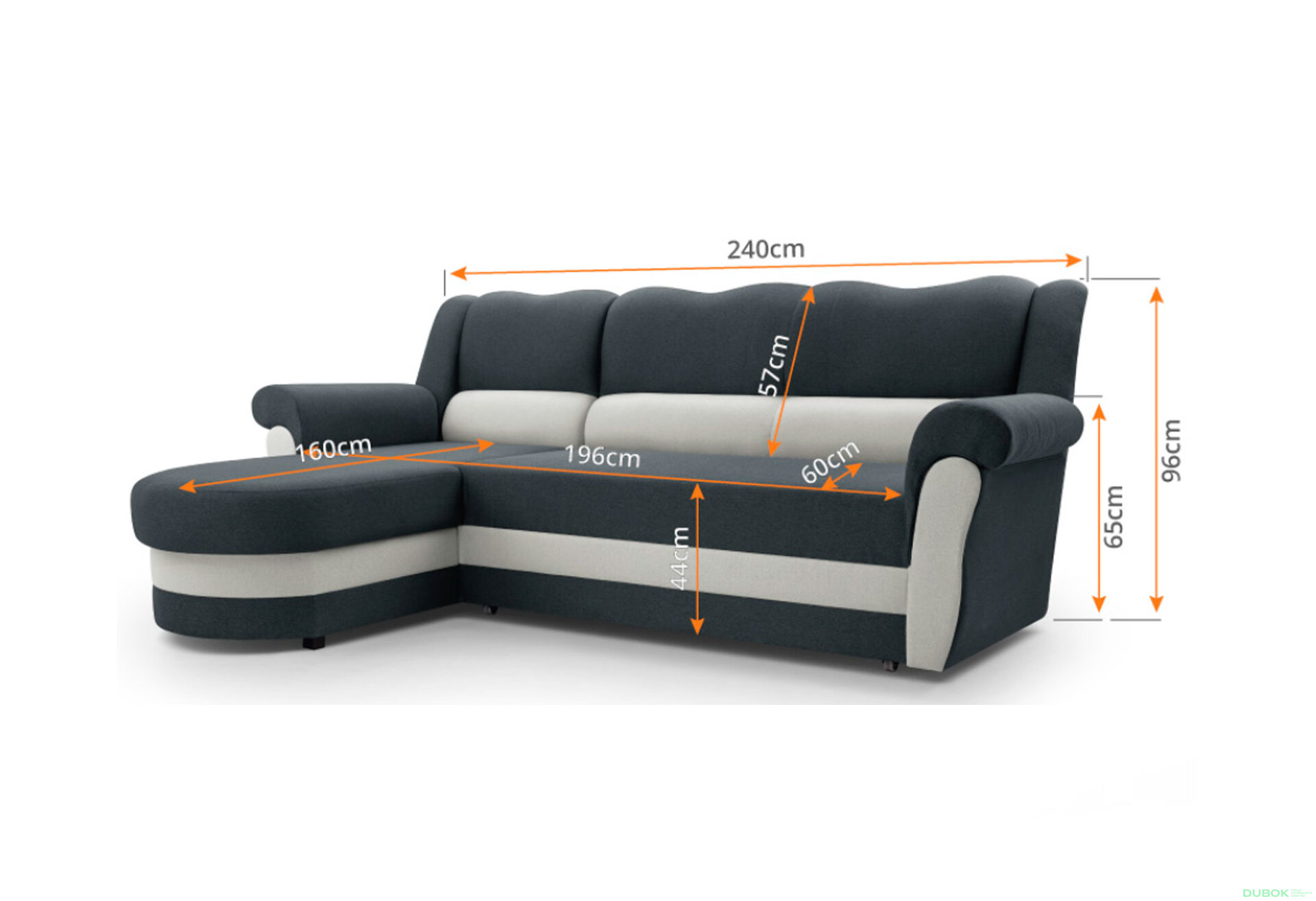 Fotografie 4 - Sedací souprava Bruno D Bahama 36 + Bahama 31 / typ L
