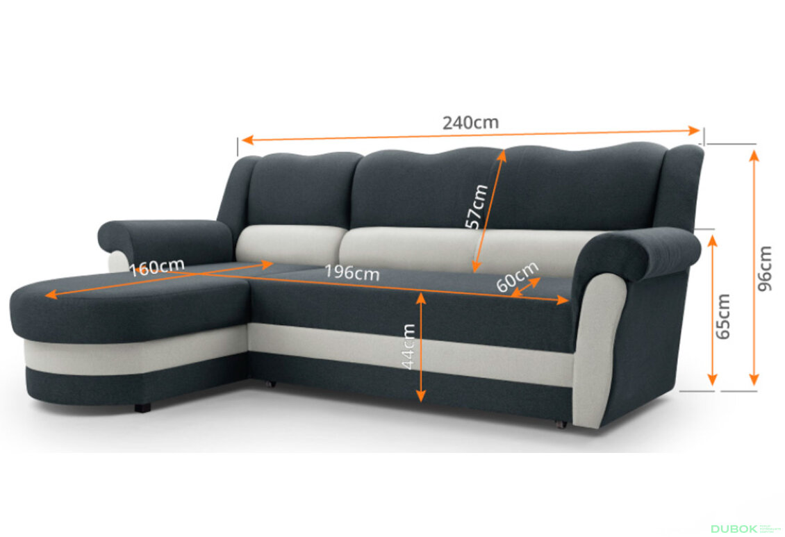 Fotografie 4 - Sedací souprava Bruno D Bahama 36 + Bahama 31 / typ L