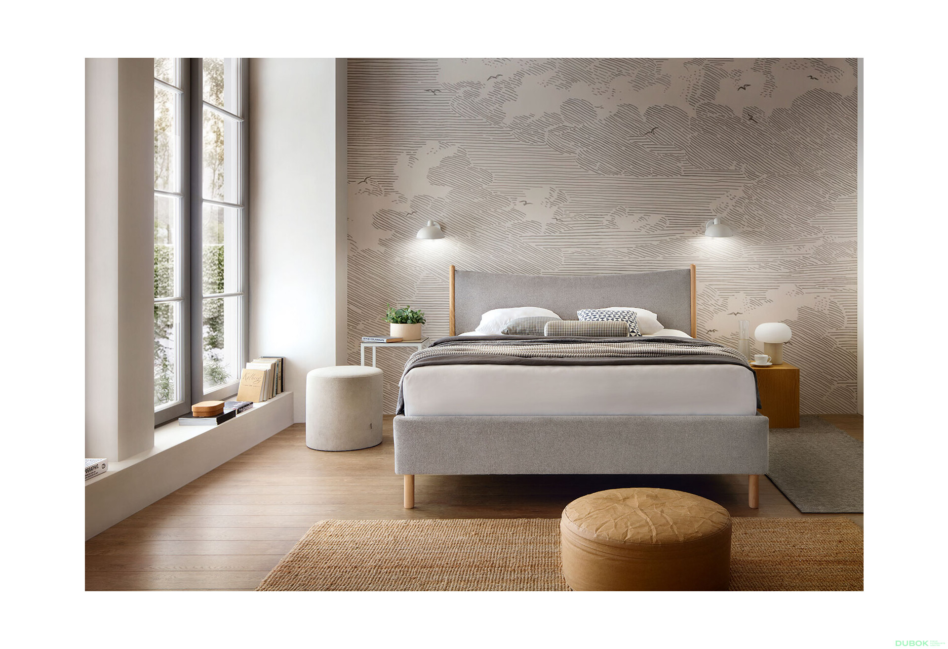 Fotografie 4 - Postel Nature 180x200 Solid 84 Davis