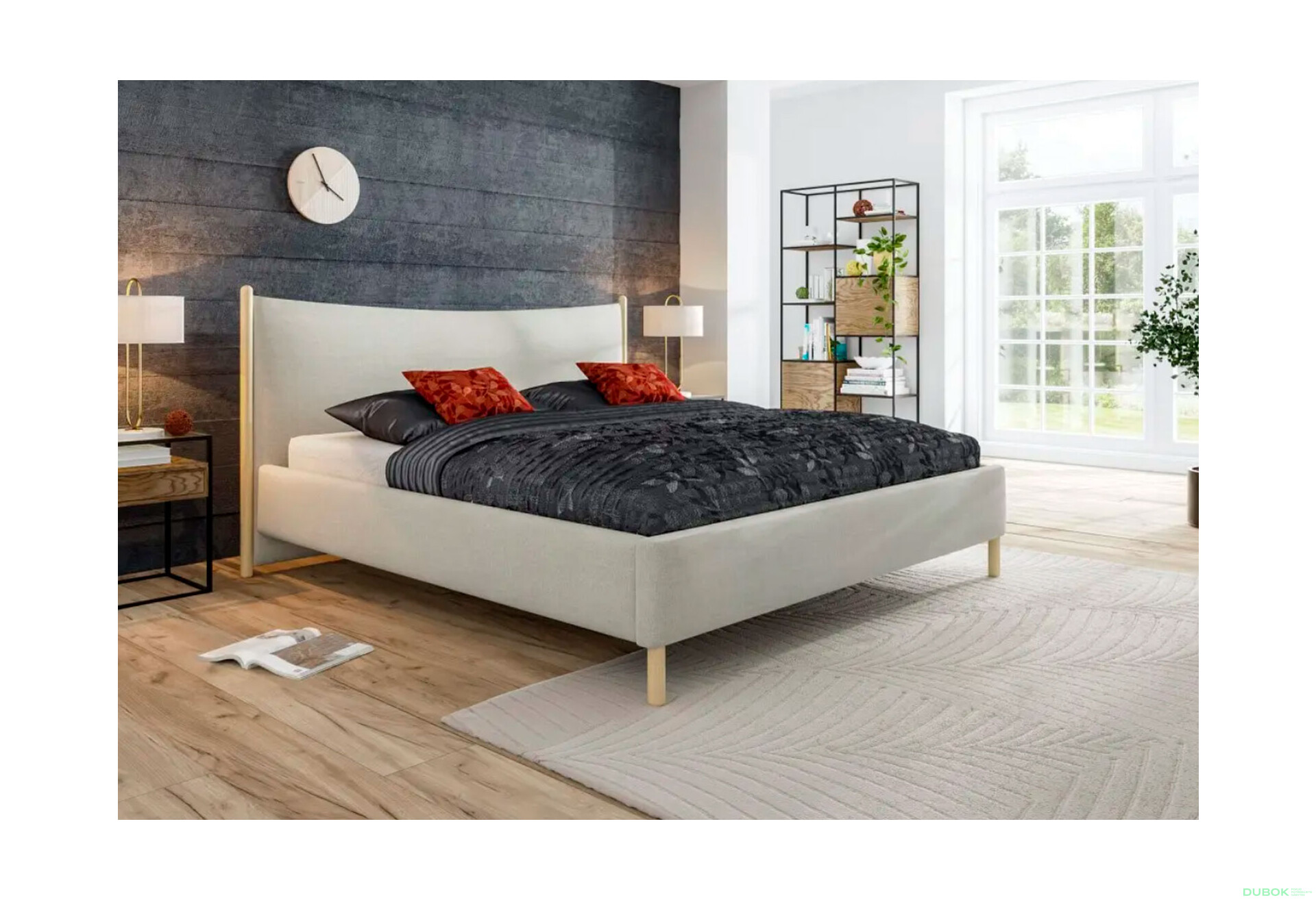 Fotografie 2 - Postel Nature 180x200 Solid 84 Davis