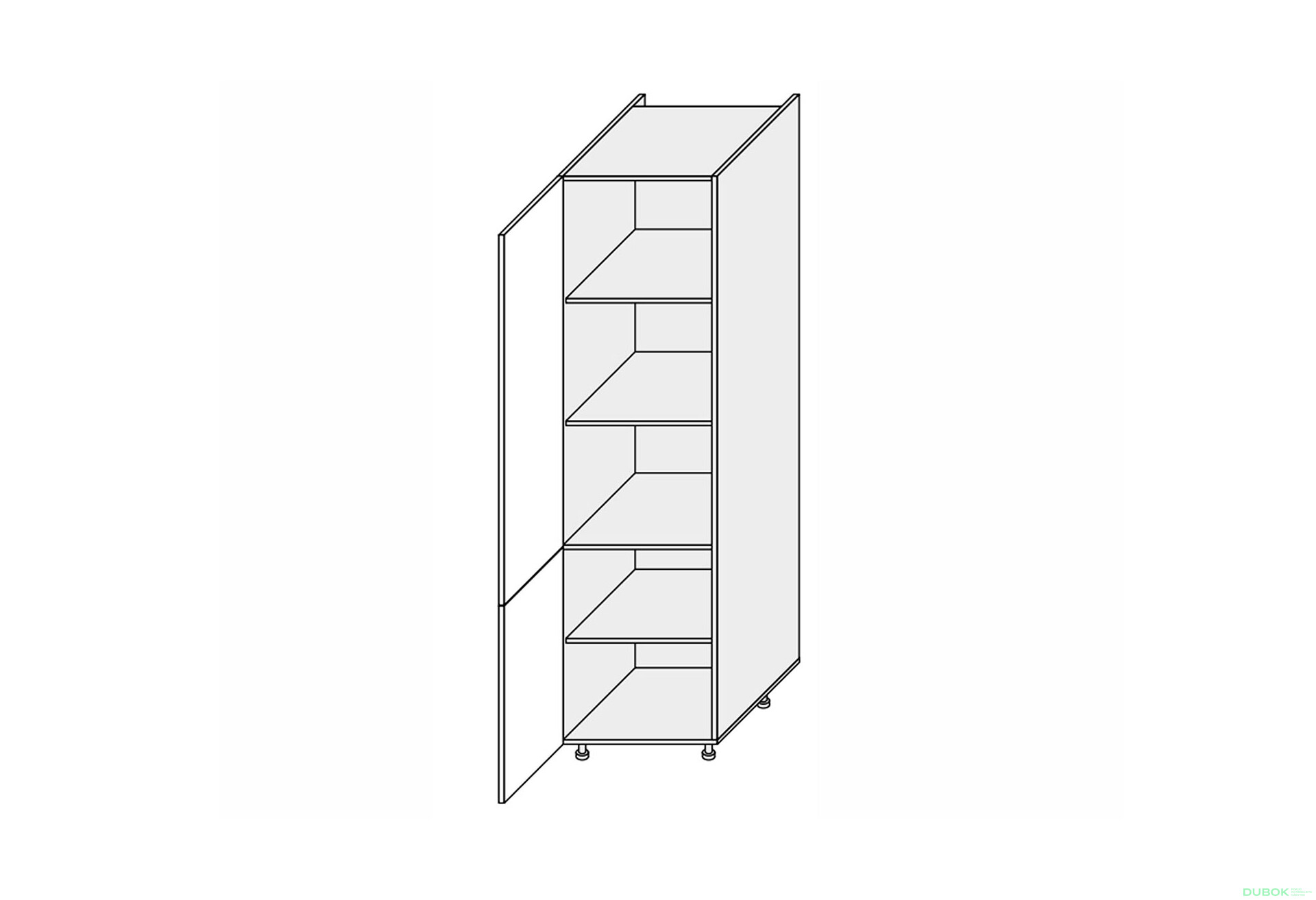 Skříňka 60P/2140 Vintage - Fotografie 1 Fotografie 1 - Skříňka 60P/2140 Vintage