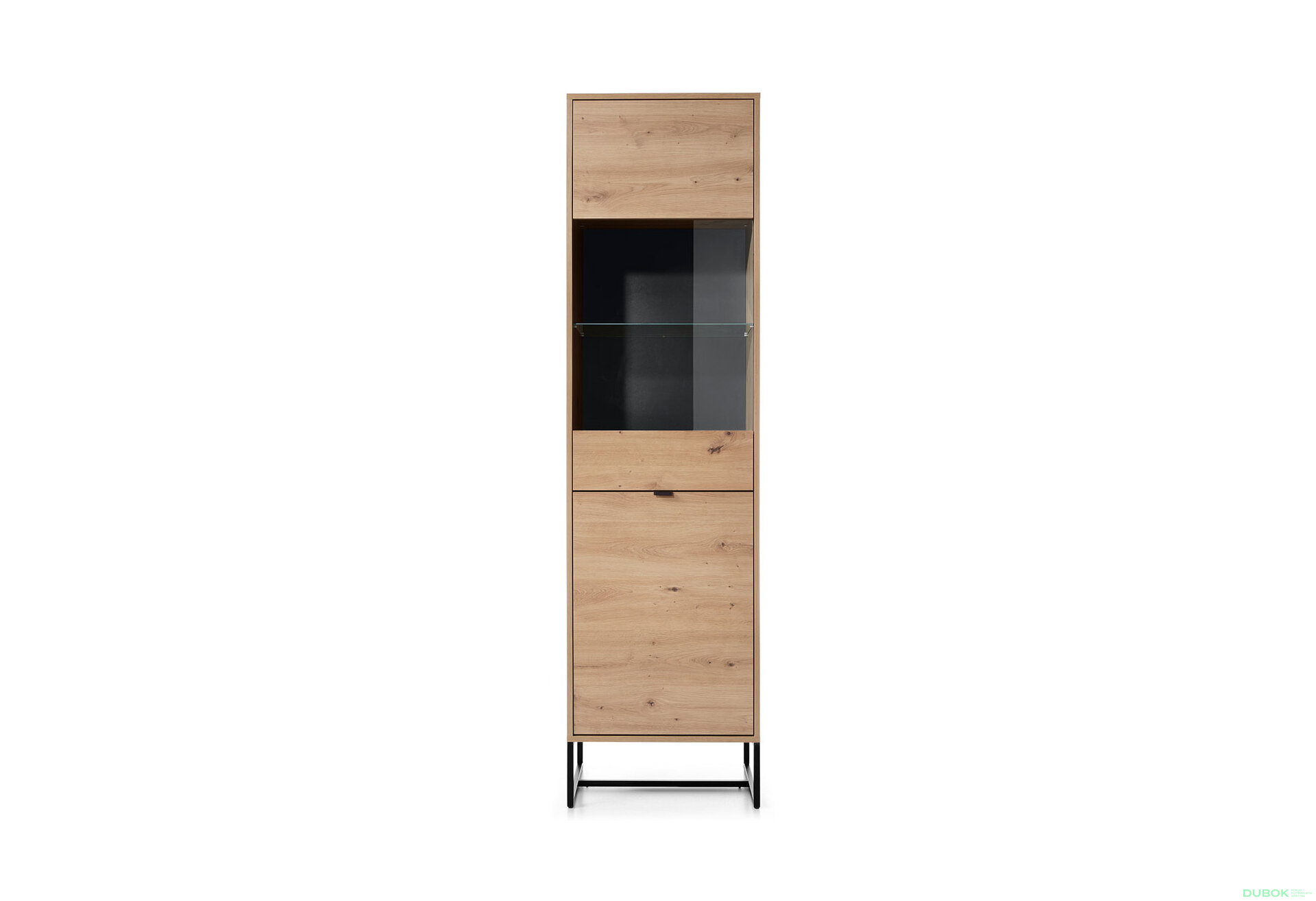 Fotografie 2 - Vitrína AWT53 dub artisan Amber