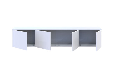 TV stolek Levía bílý 4dv 160x35x33