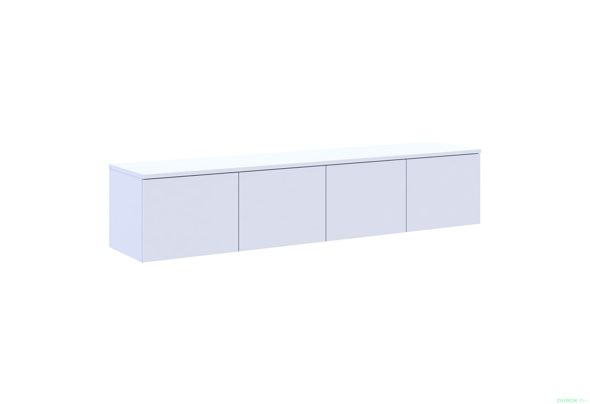TV stolek Levía bílý 4dv 160x35x33 - Fotografie 4 Fotografie 4 - TV stolek Levía bílý 4dv 160x35x33