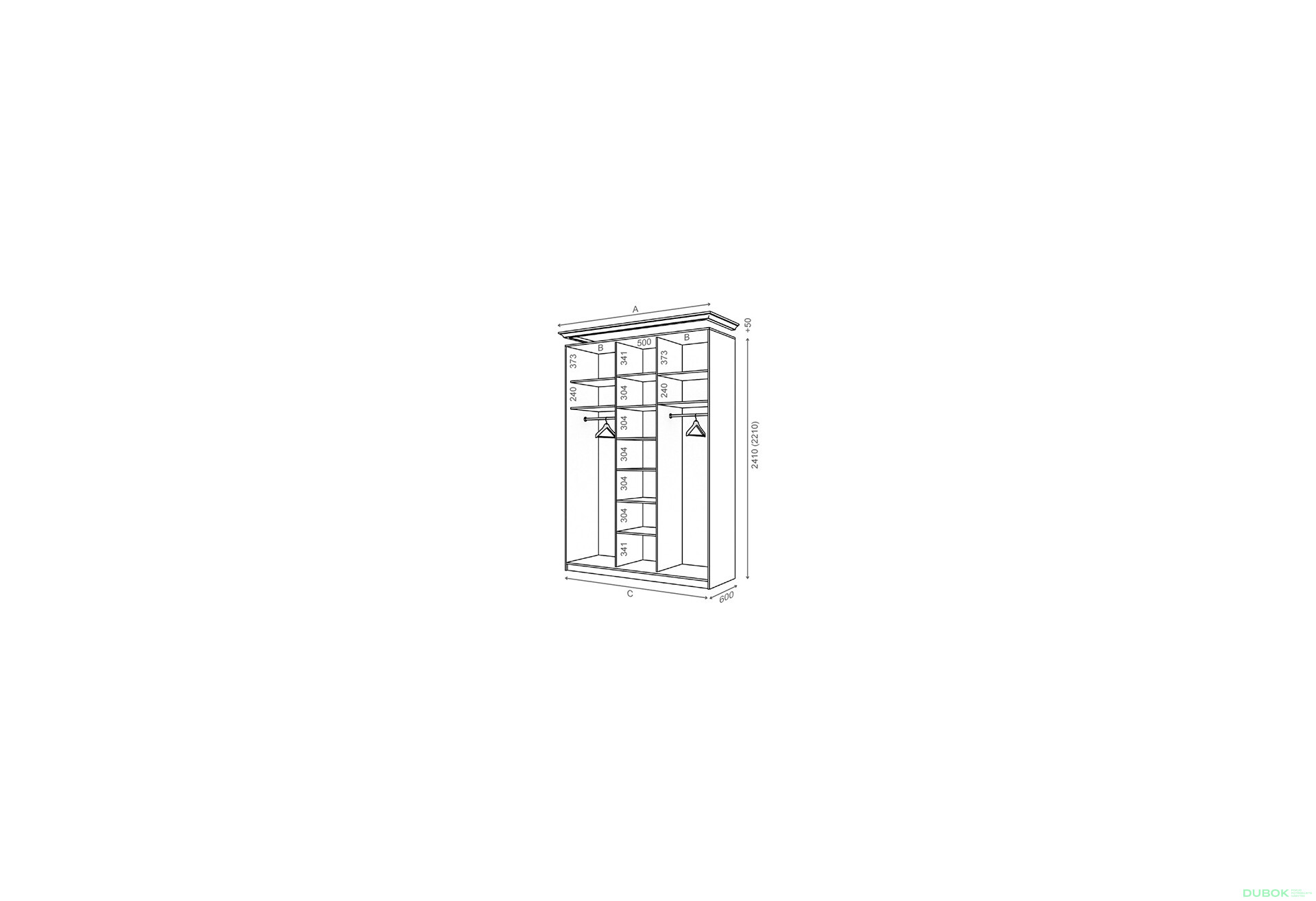 Korpus 1800x600 Rim-Veneziano 3D 1,8 m - Fotografie 2 Fotografie 2 - Korpus 1800x600 Rim-Veneziano 3D 1,8 m