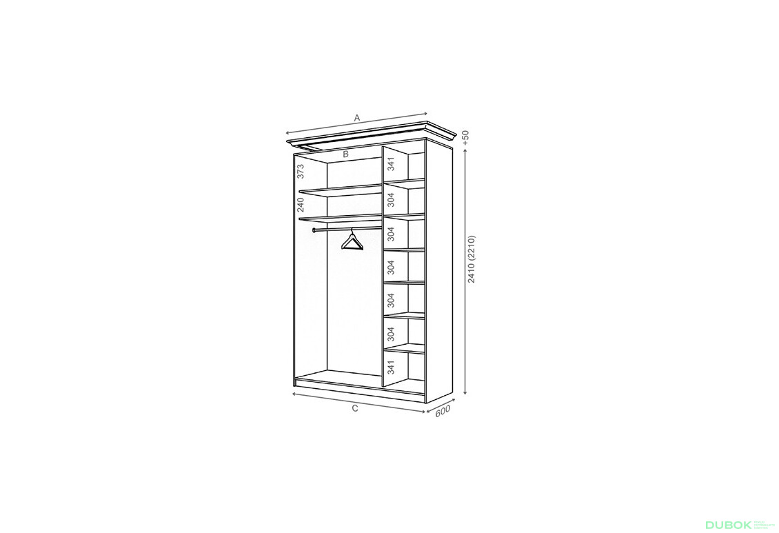 Korpus 1700x600 Rim-Veneziano 2D 1,7 m - Fotografie 2 Fotografie 2 - Korpus 1700x600 Rim-Veneziano 2D 1,7 m