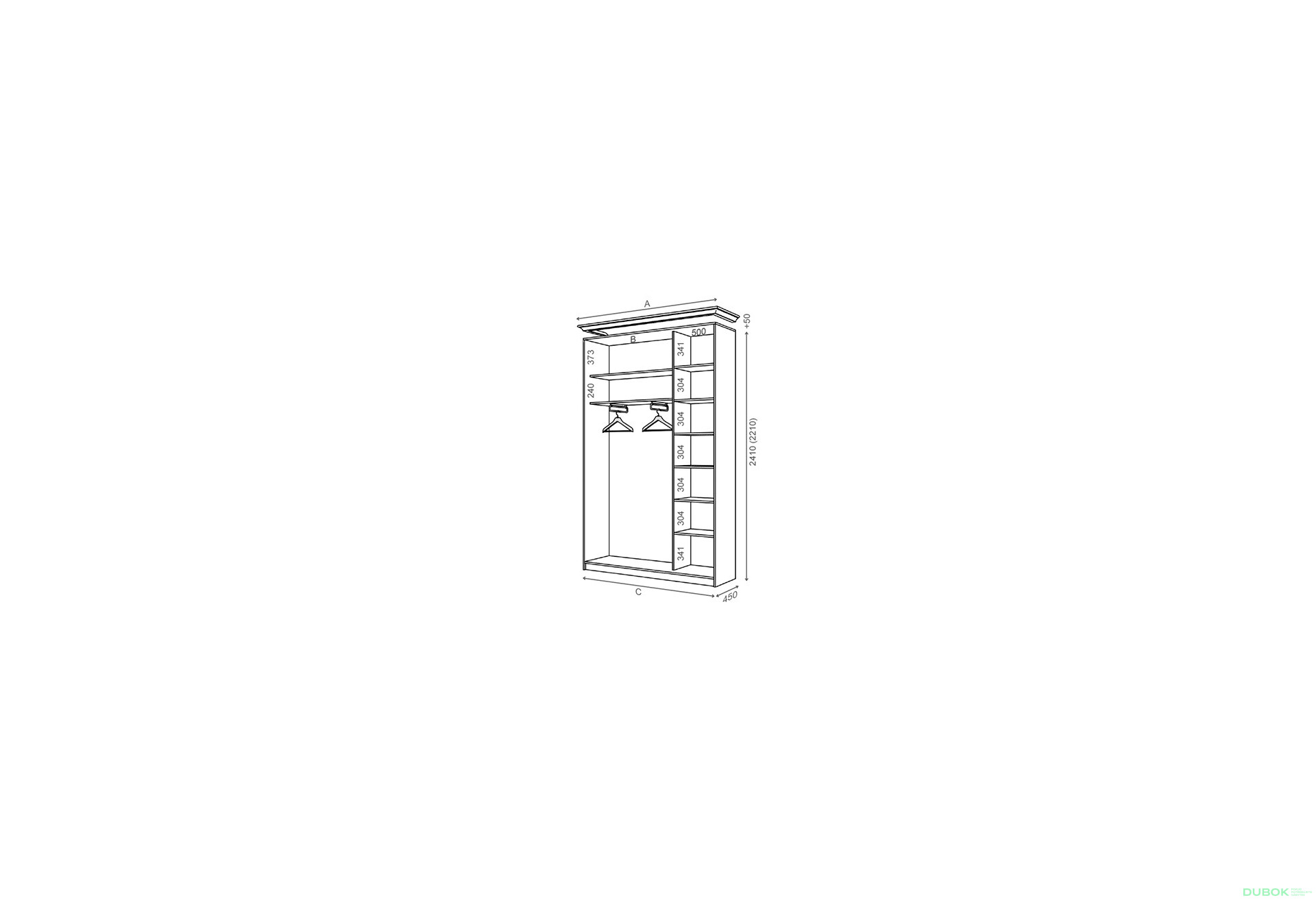 Korpus 1700x450 Rim-Veneziano 2D 1,7 m - Fotografie 2 Fotografie 2 - Korpus 1700x450 Rim-Veneziano 2D 1,7 m