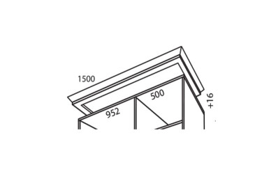 Karnis 1700 (hloubka 600) Rim-Veneziano 2D 1,7 m