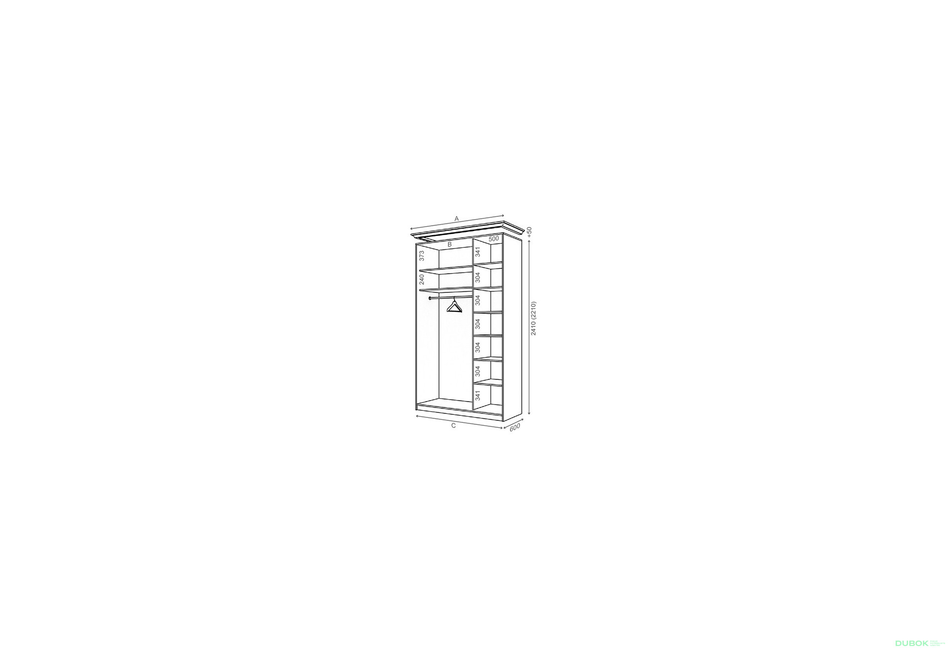 Korpus 1500x600 Rim-Veneziano 2D 1,5 m - Fotografie 2 Fotografie 2 - Korpus 1500x600 Rim-Veneziano 2D 1,5 m