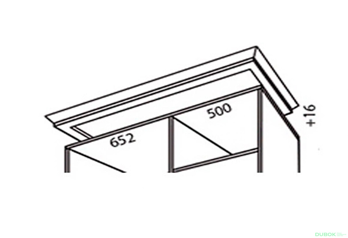 Karnis 1400 (hloubka 600) Rim-Veneziano 2D 1,4 m