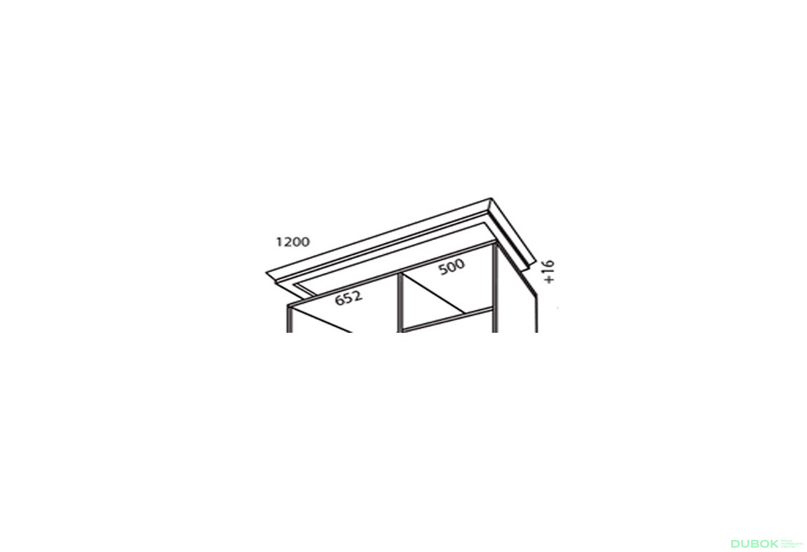 Karnis 1100 (hloubka 450) Rim-Veneziano 2D 1,1 m