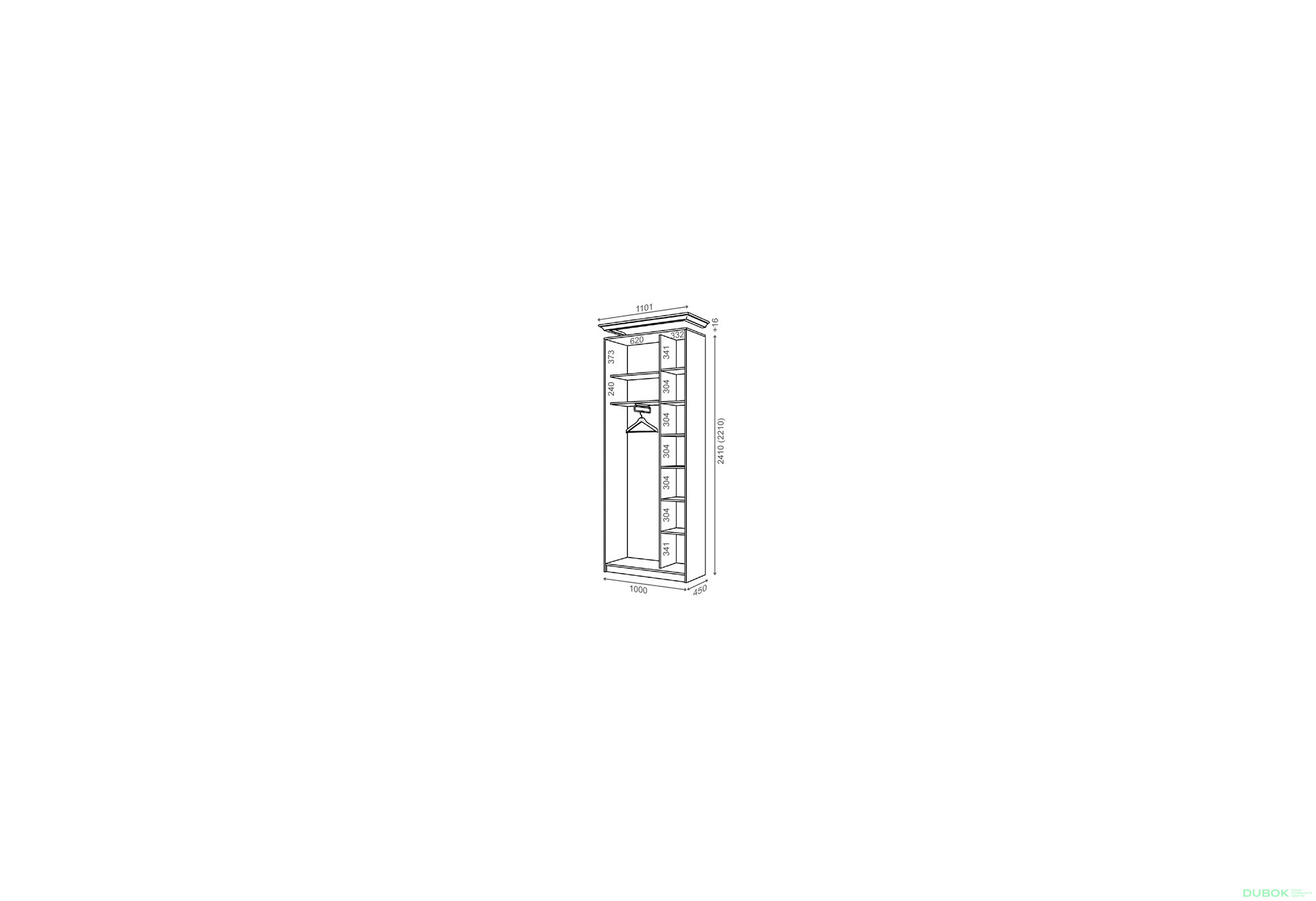 Korpus 1000x450 Rim-Veneziano 2D 1,0 m - Fotografie 2 Fotografie 2 - Korpus 1000x450 Rim-Veneziano 2D 1,0 m