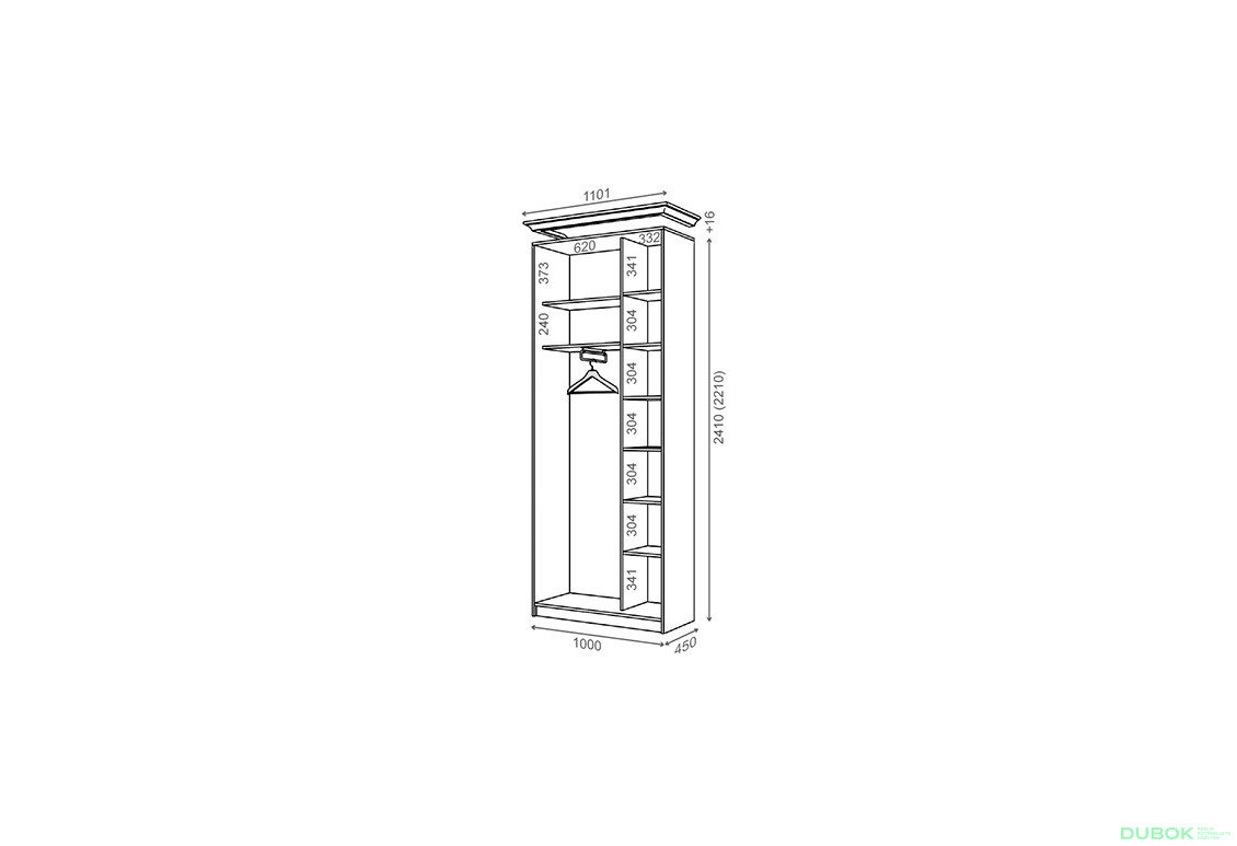 Korpus 1000x450 Rim-Veneziano 2D 1,0 m - Fotografie 2 Fotografie 2 - Korpus 1000x450 Rim-Veneziano 2D 1,0 m