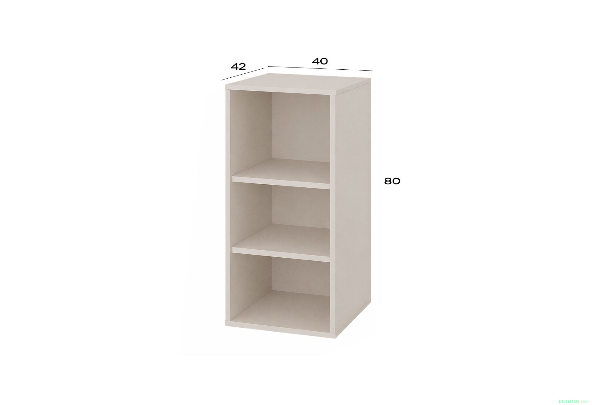 Fotografie 2 - Space Korpus komoda 1D kašmír