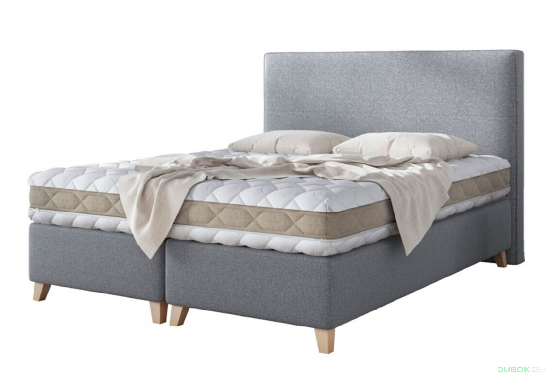 Postel Dino 180x200 Castel 89 Davis E10 Buk s roštem, úložným prostorem