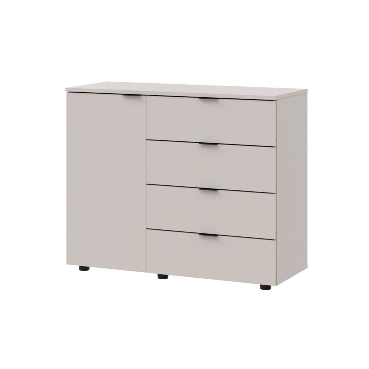 

Komoda s dvířky a 4 zásuvkami GC1 100 cm Kašmír Gelar