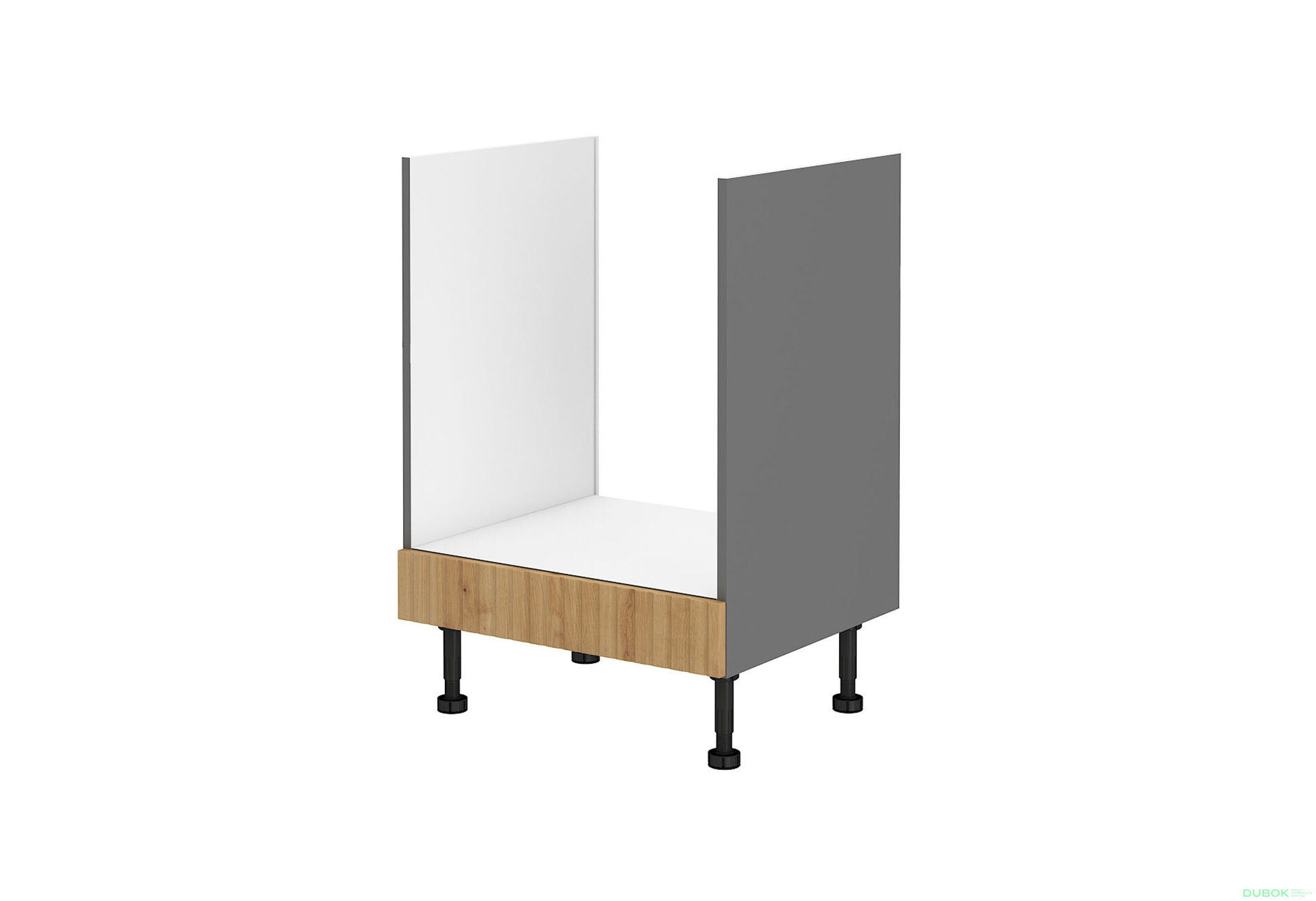 Fotografie 1 - 60 D plyn BB Ava antracit / dub artisan