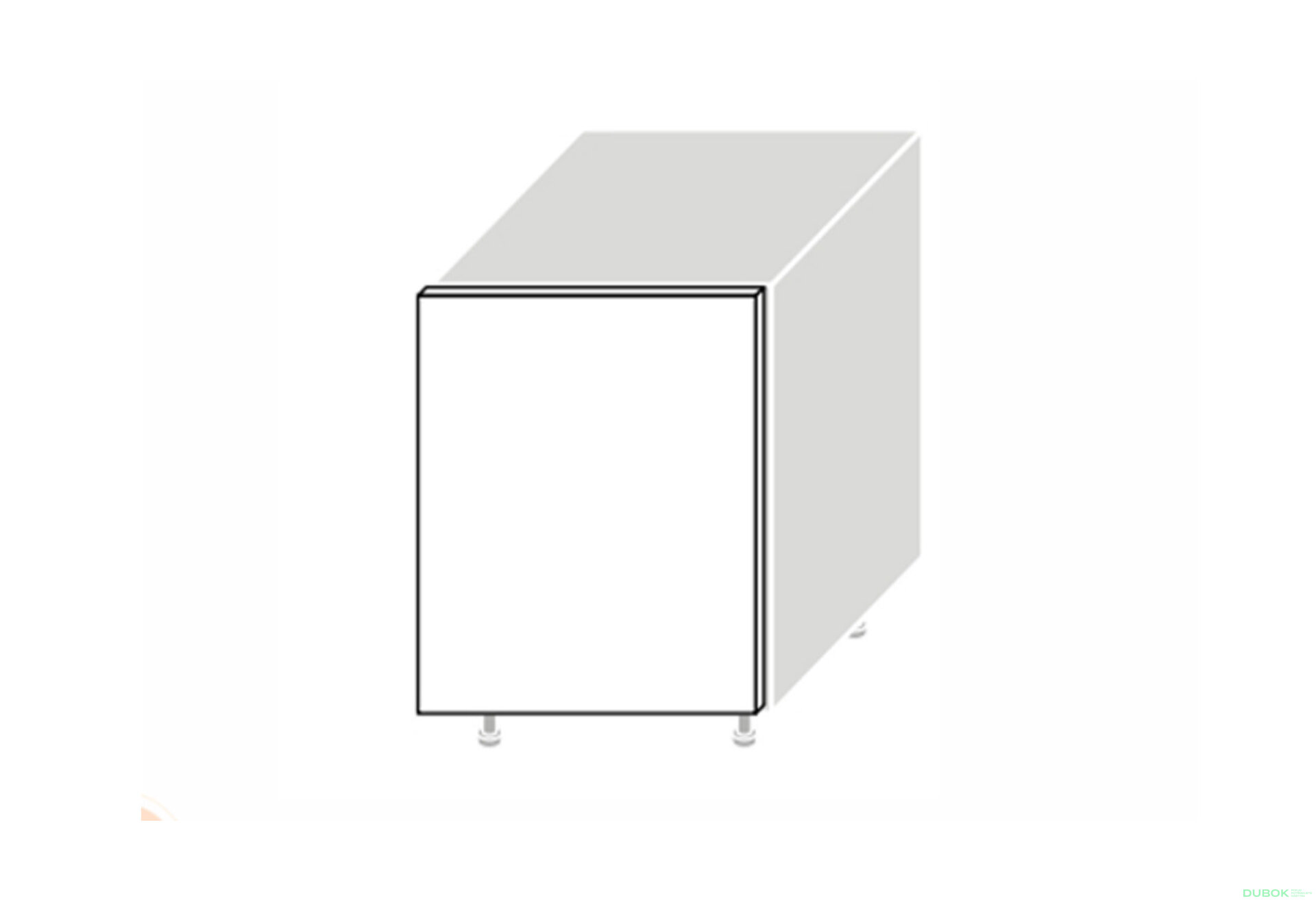 Fotografie 1 - Fasáda 45N/720 Myčka nádobí Mary