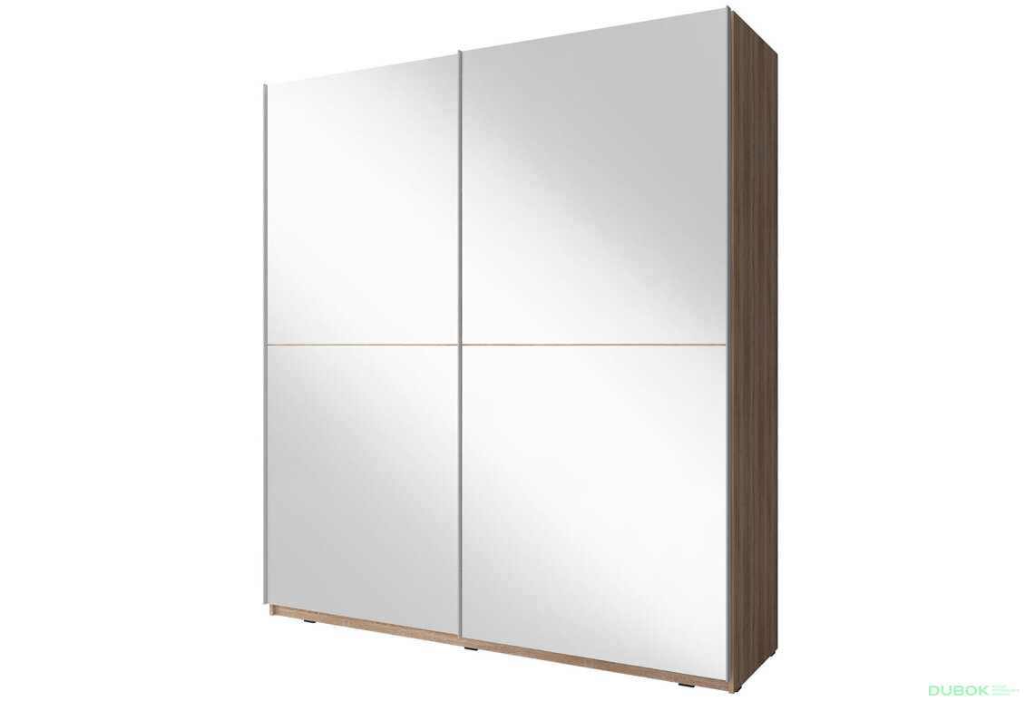 Skříň Mika III 150 dub sonoma