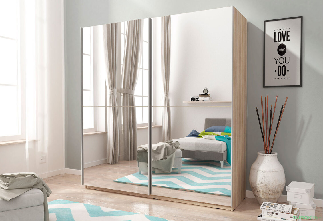 Fotografie 2 - Skříň Mika III 150 dub sonoma