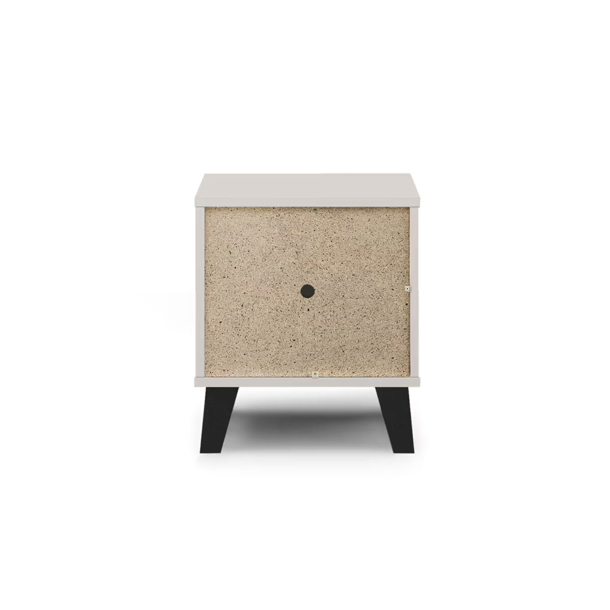 Noční stolek Borg 1s kašmír / dub artisan (obrázek 5)