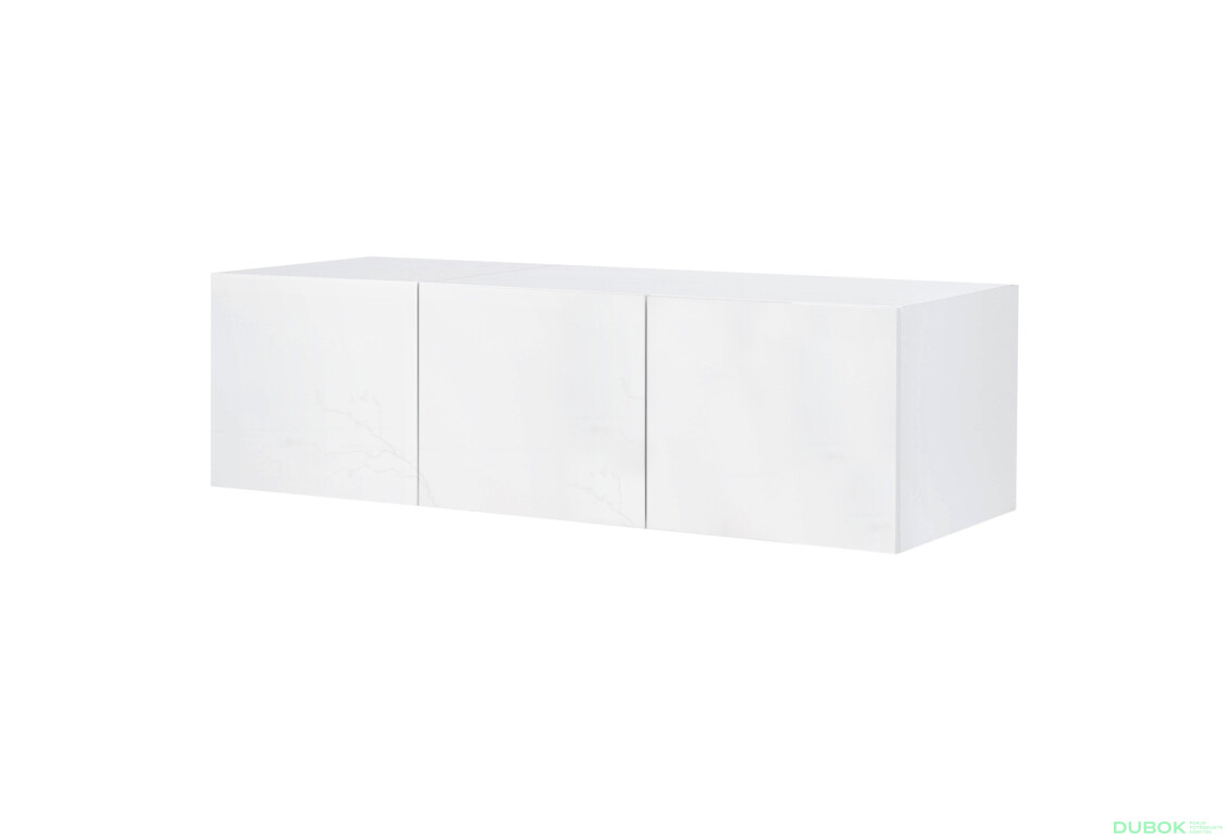 Nástavba 3D bílý lesk Mila