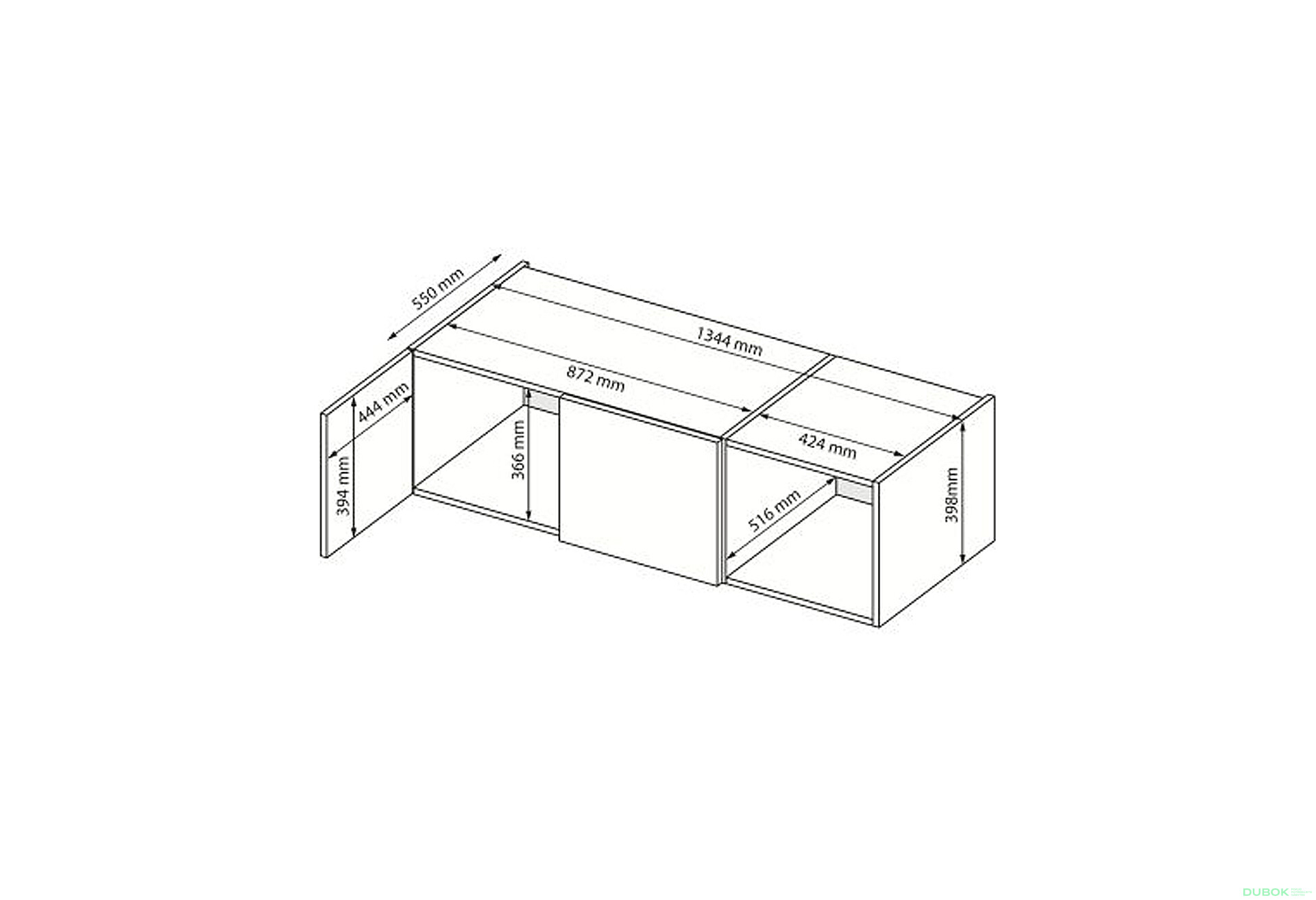Fotografie 5 - Nástavba 3D bílý lesk Mila
