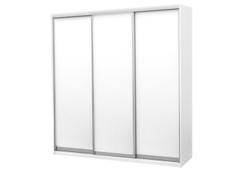 Skříň s posuvnými dveřmi Komforto 3 DTD 222x240x60 cm bílá