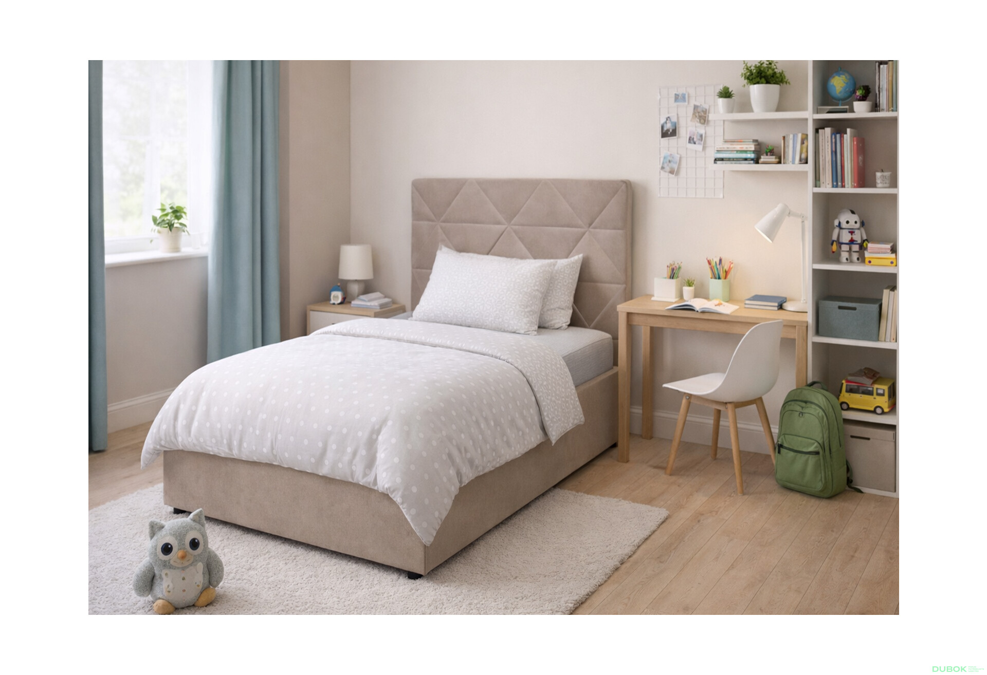 Fotografie 2 - Postel Fro Caro 120x200 Mono 233, béž