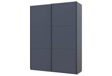 Skříň G-Caiser Doros s 2 dveřmi DTD, 160 cm, grafit