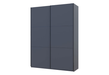 Skříň G-Caiser Doros s 2 dveřmi DTD, 180 cm, grafit