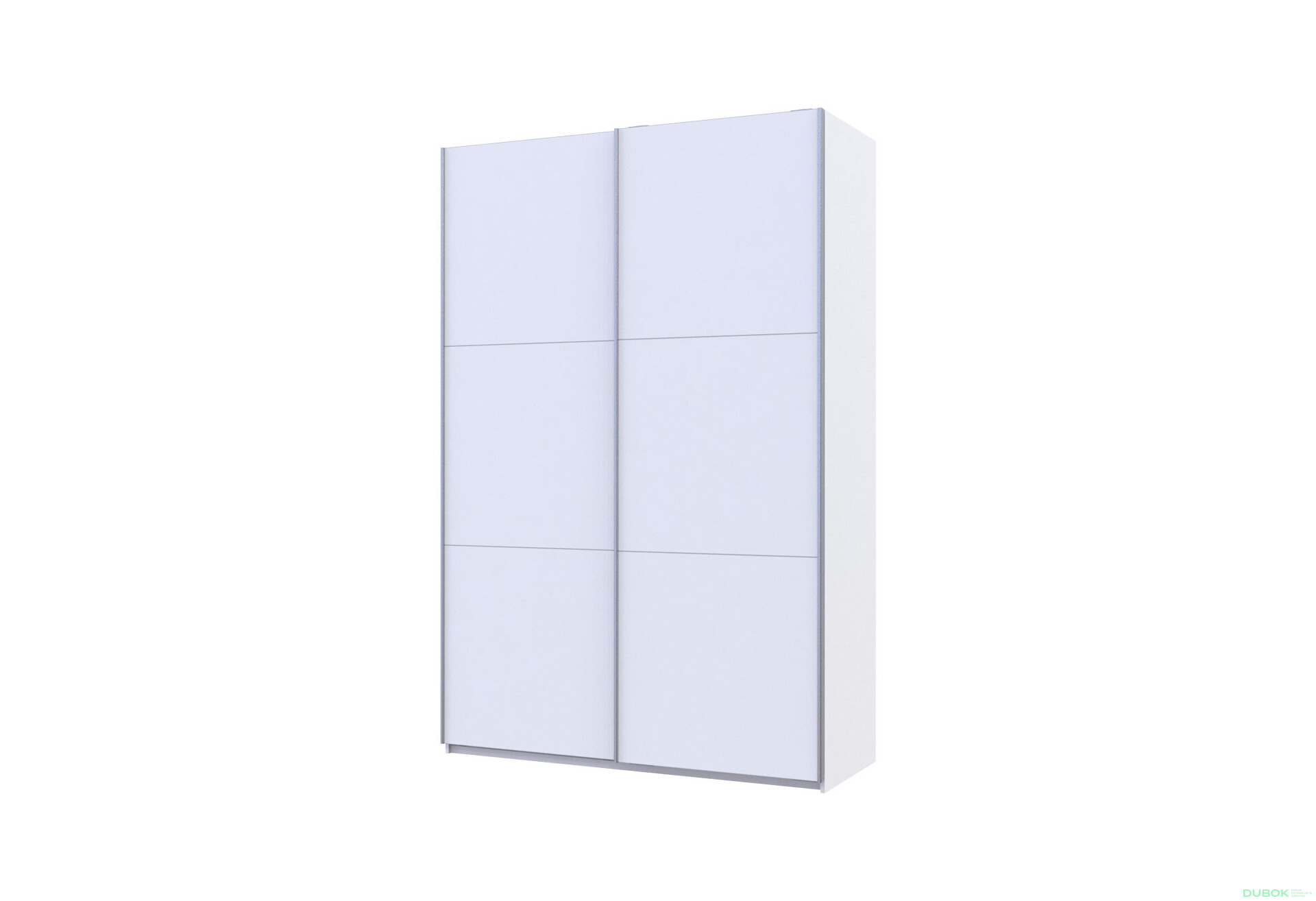 Fotografie 1 - Skříň G-Caiser Doros s 2 dveřmi DTD, 160 cm, bílá