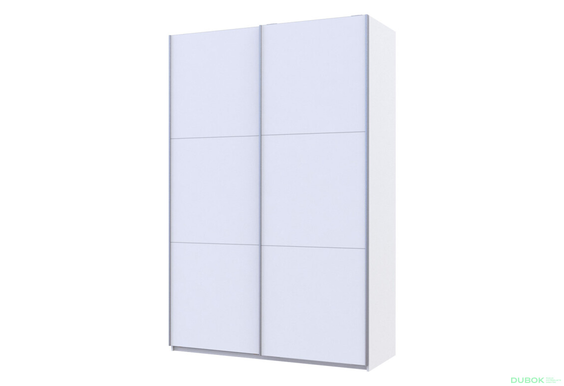 Skříň G-Caiser Doros s 2 dveřmi DTD, 160 cm, bílá