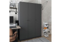 Fotografie 2 - Skříň Promo se 3 dveřmi 135 cm, grafitová