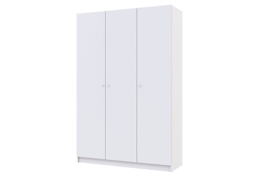 Skříň Promo se 3 dveřmi 135 cm, bílá
