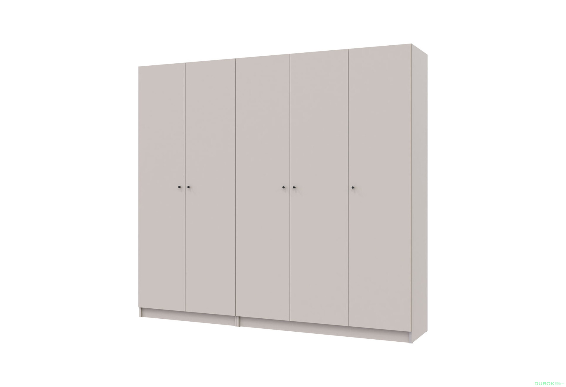 Skříň Promo se 5 dveřmi 225 cm Kašmír - Fotografie 1 Fotografie 1 - Skříň Promo se 5 dveřmi 225 cm Kašmír