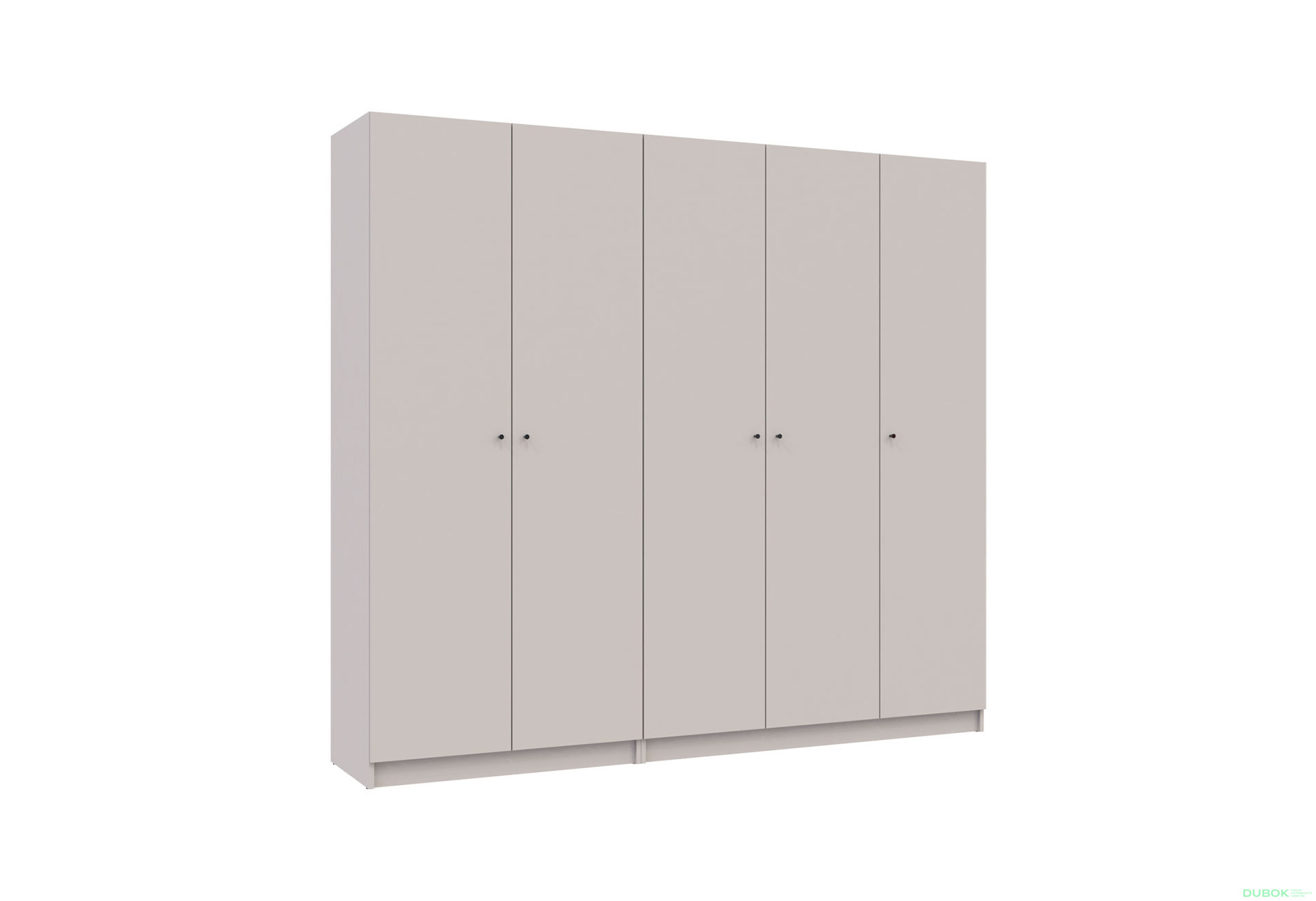 Skříň Promo se 5 dveřmi 225 cm Kašmír - Fotografie 4 Fotografie 4 - Skříň Promo se 5 dveřmi 225 cm Kašmír