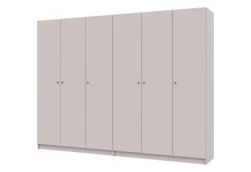 Skříň Promo se 6 dveřmi 270 cm Kašmír
