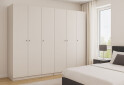 Skříň Promo se 6 dveřmi 270 cm Kašmír - Fotografie 2 Fotografie 2 - Skříň Promo se 6 dveřmi 270 cm Kašmír