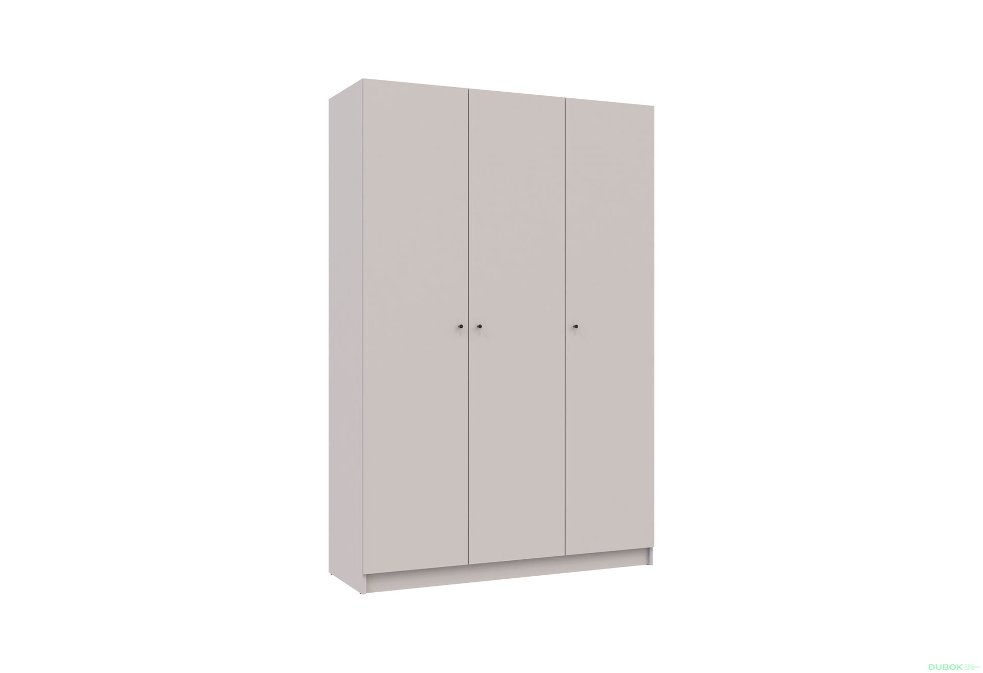 Fotografie 5 - Skříň Promo se 3 dveřmi 135 cm kašmír