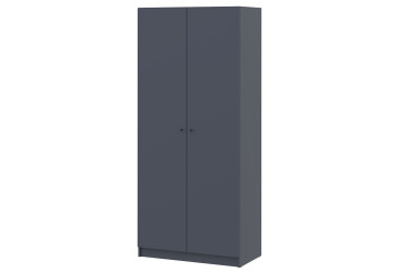 Skříň Promo s policemi 2 DTD 90x48x204 Grafit