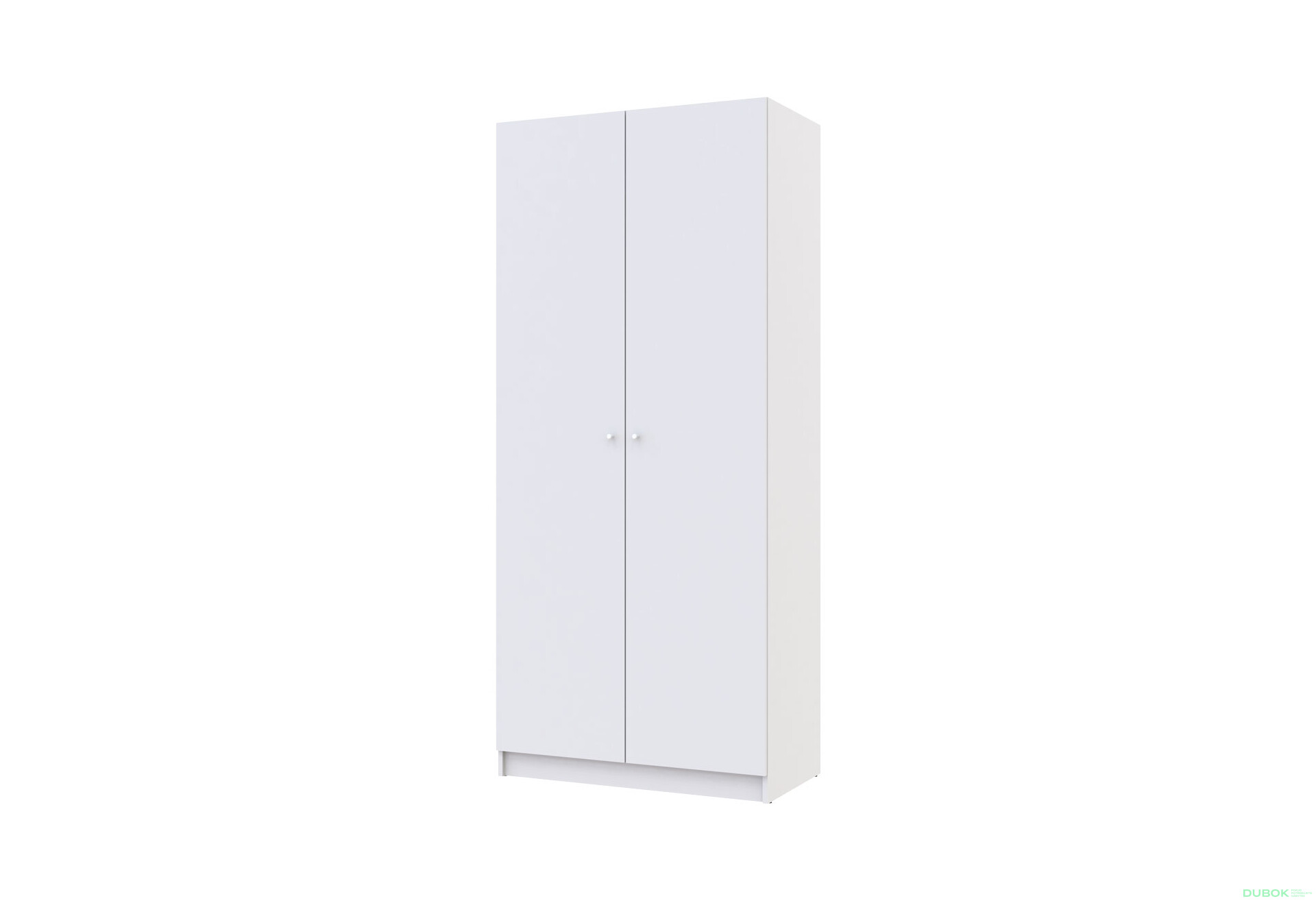 Fotografie 1 - Skříň Promo s policemi 2 DTD 90x48x204 Bílá