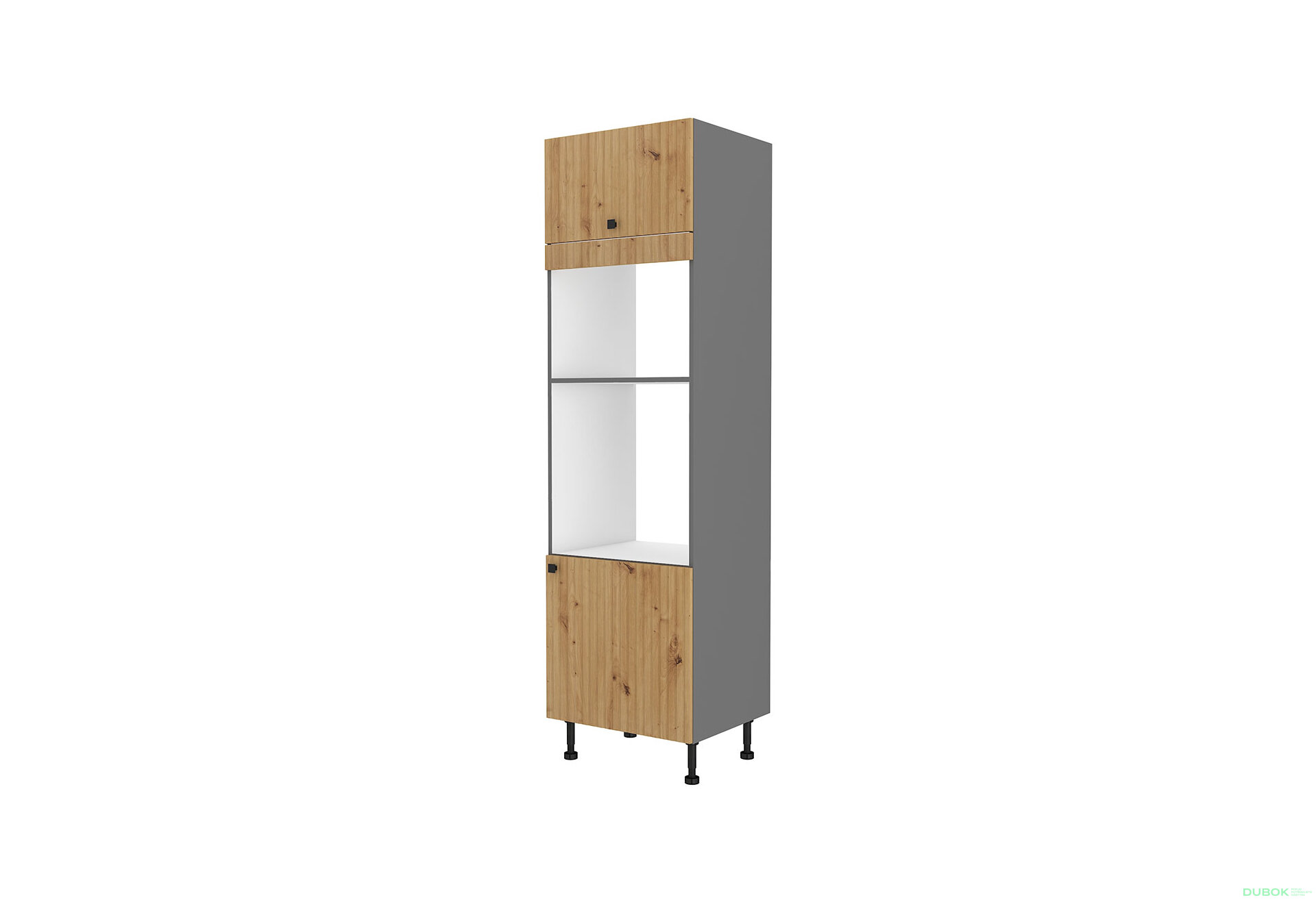 Fotografie 1 - 60 DPM-215 2F Ava antracit / dub artisan