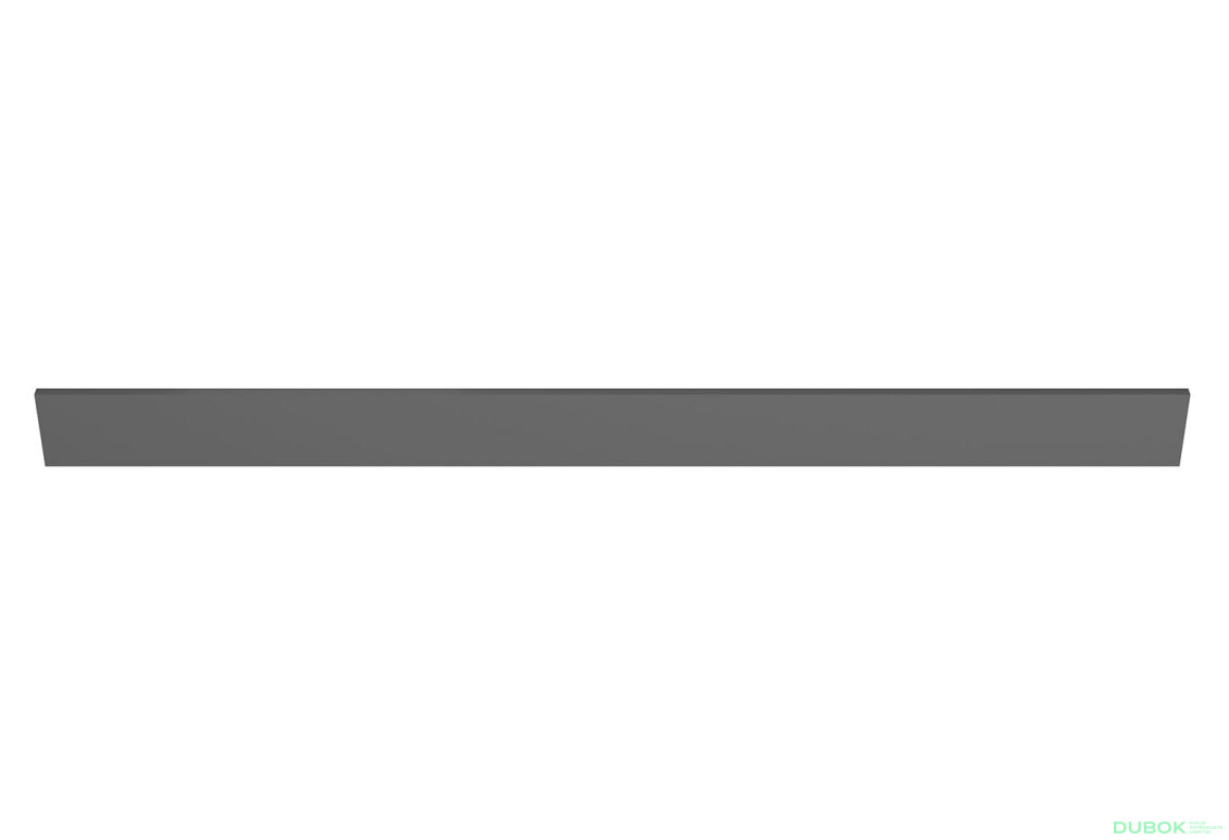 Sokl 2000x150mm (1ks) Ava antracit / dub artisan Storaz-Lempert